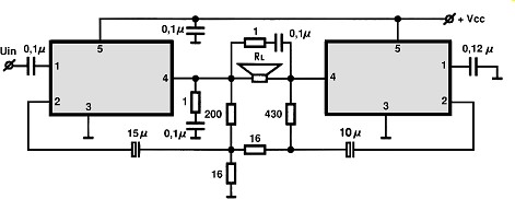 TDA2008 II (MOSNA) circuito eletronico